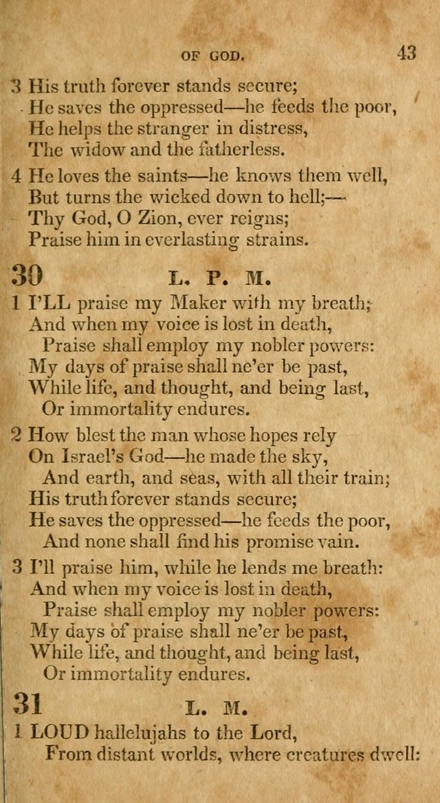 The Lyrica: a collection of psalms, hymns, and spiritual songs, adapted to general use page 43