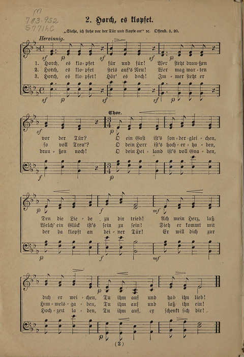 Lieder-Auswahl aus Himmels-Harfe page 1