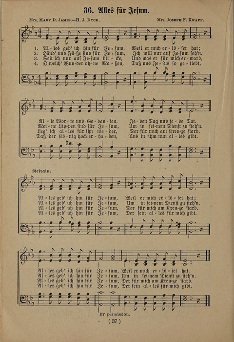 Lieder-Auswahl aus Himmels-Harfe page 15