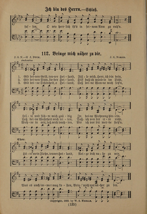 Lieder-Auswahl aus Himmels-Harfe page 39