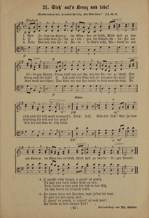 Lieder-Auswahl aus Himmels-Harfe page 8
