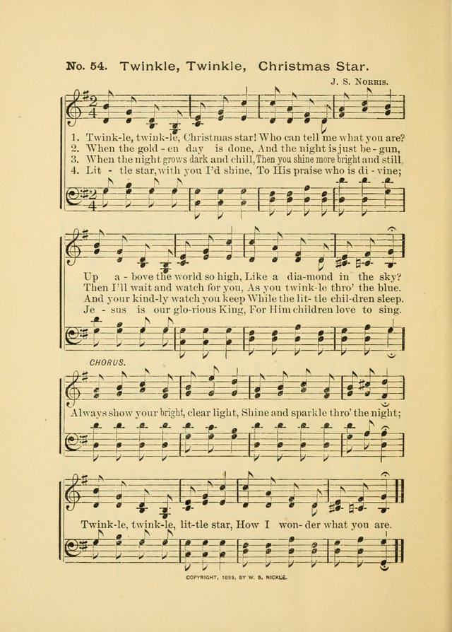 Little Branches: a collection of songs prepared especially for the primary and infant departments of the sunday school page 58