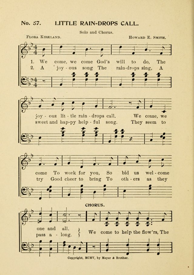 Little Branches No. 4: a collection of songs prepared especially for the primary and infant departments of the Sunday school page 84
