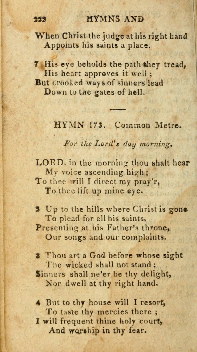 The Lexington Collection: being a selection of hymns, and spiritual songs, from the best authors (3rd. ed., corr.) page 222