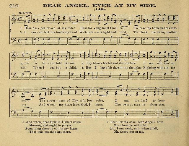 Laudis Corona: the new Sunday school hymn book, containing a collection of Catholic hymns, arranged for the principal seasons and festivals of the year page 210