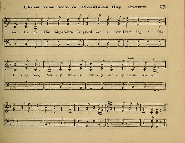 Laudis Corona: the new Sunday school hymn book, containing a collection of Catholic hymns, arranged for the principal seasons and festivals of the year page 25