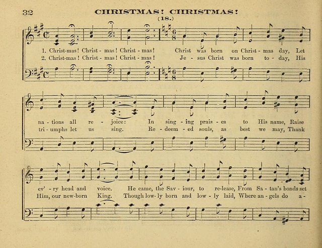 Laudis Corona: the new Sunday school hymn book, containing a collection of Catholic hymns, arranged for the principal seasons and festivals of the year page 32