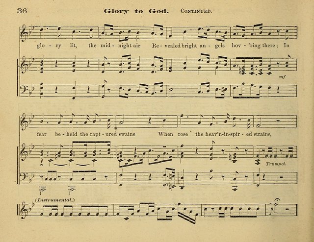 Laudis Corona: the new Sunday school hymn book, containing a collection of Catholic hymns, arranged for the principal seasons and festivals of the year page 36