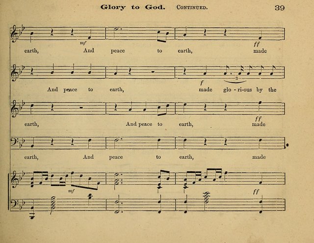 Laudis Corona: the new Sunday school hymn book, containing a collection of Catholic hymns, arranged for the principal seasons and festivals of the year page 39