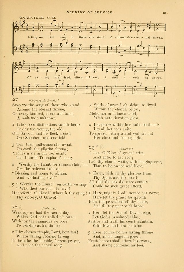 Laudes Domini: a selection of spiritual songs ancient and modern page 15