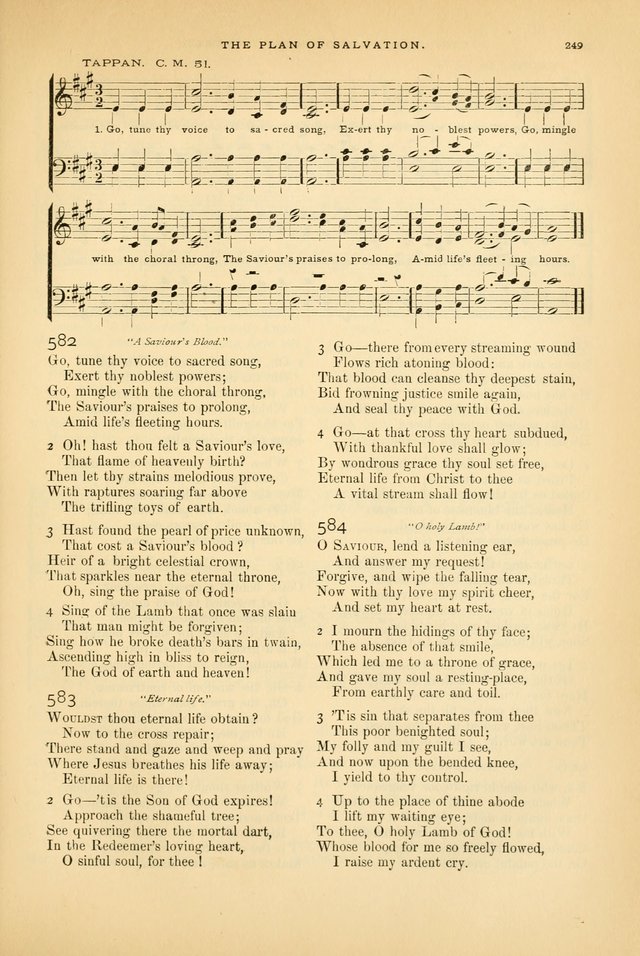 Laudes Domini: a selection of spiritual songs ancient and modern page 249
