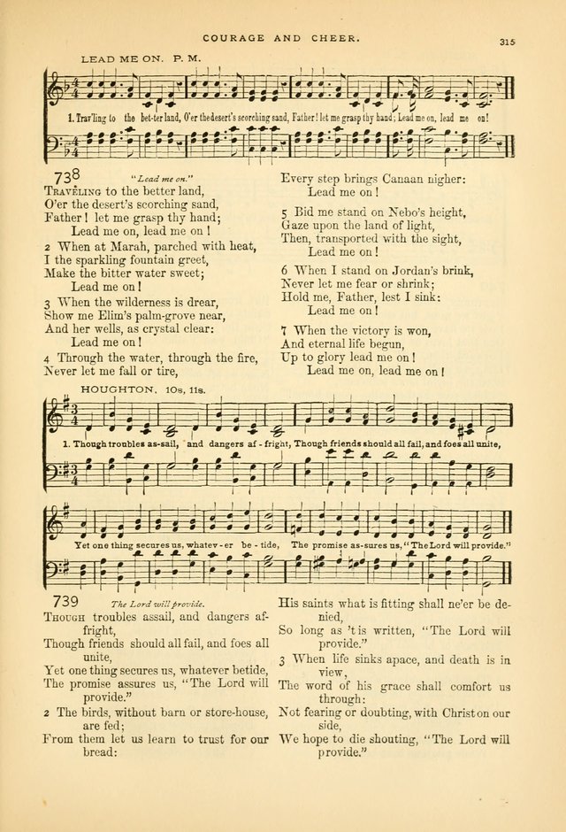 Laudes Domini: a selection of spiritual songs ancient and modern page 315