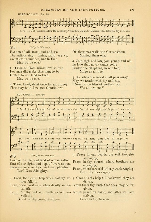 Laudes Domini: a selection of spiritual songs ancient and modern page 381