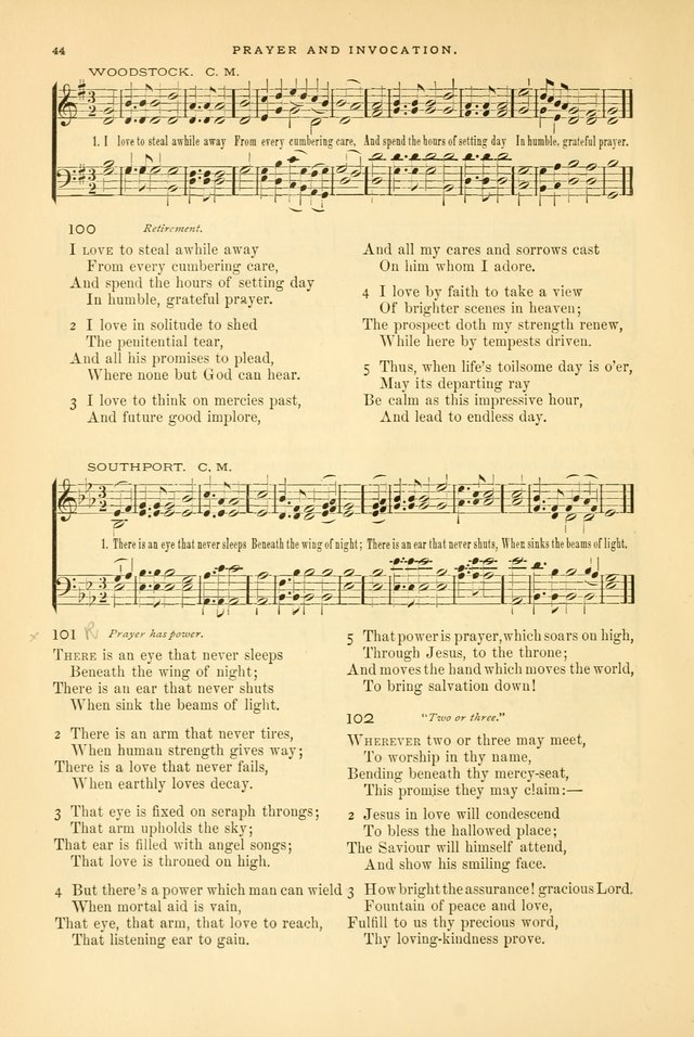 Laudes Domini: a selection of spiritual songs ancient and modern page 44