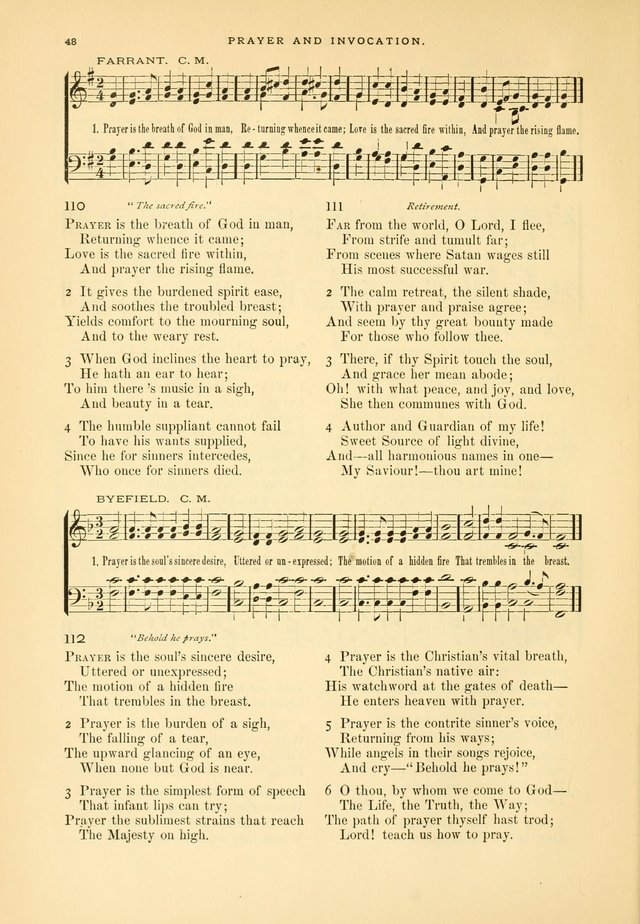 Laudes Domini: a selection of spiritual songs ancient and modern page 48