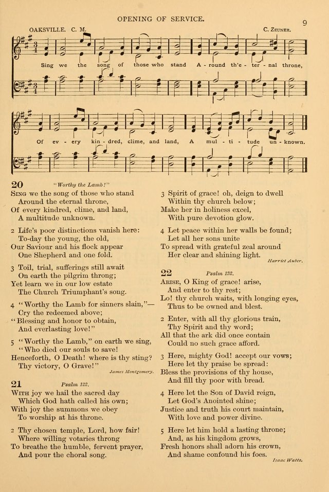Laudes Domini: a selection of spiritual songs ancient & modern (Abr. ed.) page 9