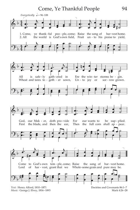 Hymns of the Church of Jesus Christ of Latter-day Saints page 101