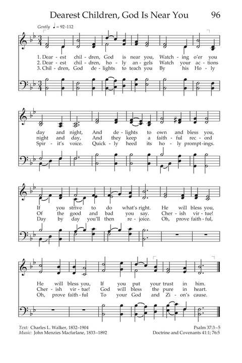 Hymns of the Church of Jesus Christ of Latter-day Saints page 103