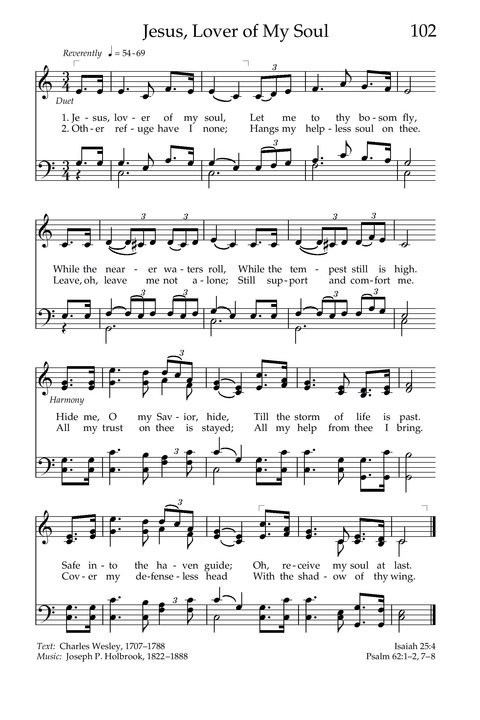 Hymns of the Church of Jesus Christ of Latter-day Saints page 109