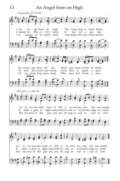 Hymns of the Church of Jesus Christ of Latter-day Saints page 14