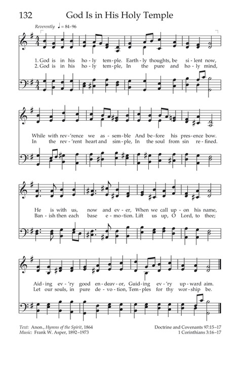 Hymns of the Church of Jesus Christ of Latter-day Saints page 140