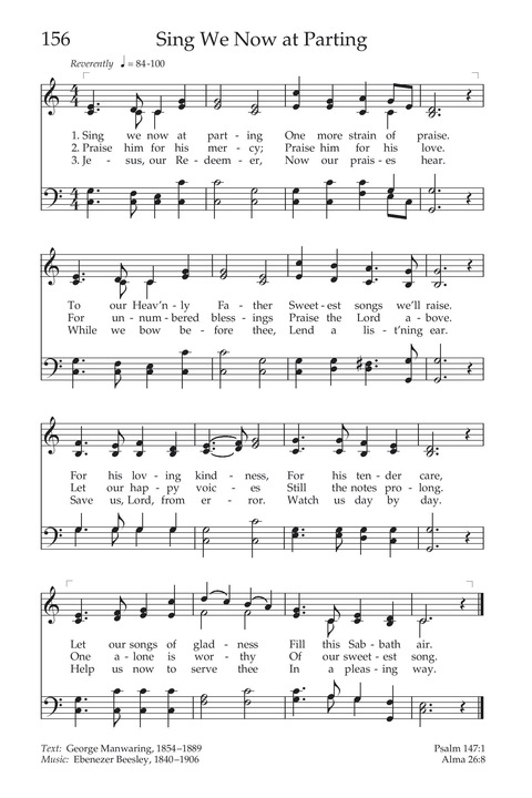 Hymns of the Church of Jesus Christ of Latter-day Saints page 164