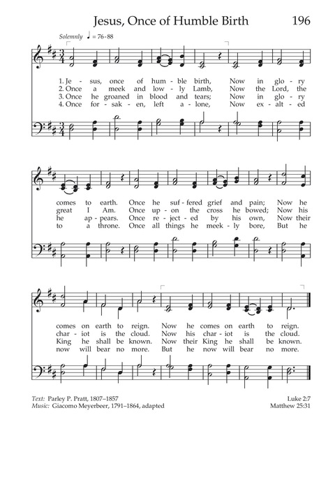 Hymns of the Church of Jesus Christ of Latter-day Saints page 203