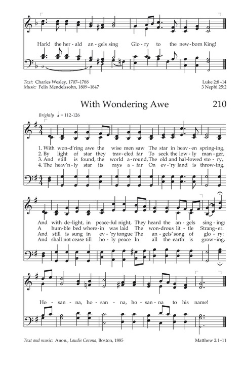 Hymns of the Church of Jesus Christ of Latter-day Saints page 217