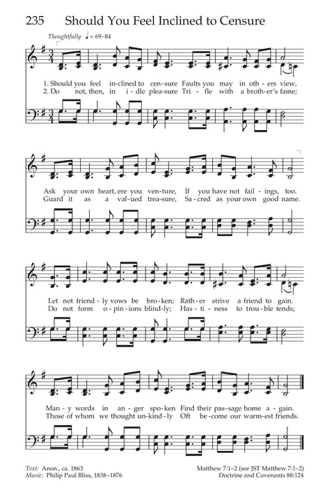 Hymns of the Church of Jesus Christ of Latter-day Saints page 246