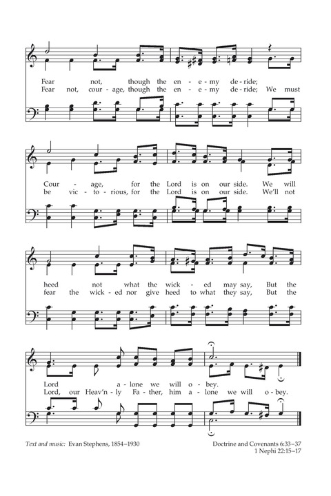 Hymns of the Church of Jesus Christ of Latter-day Saints page 255