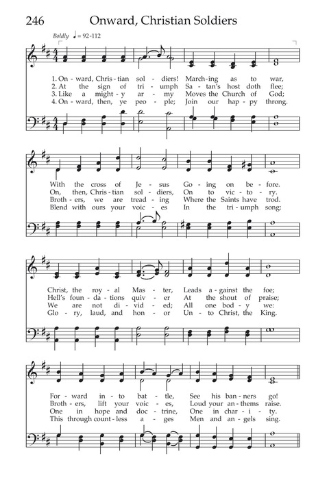 Hymns of the Church of Jesus Christ of Latter-day Saints page 258