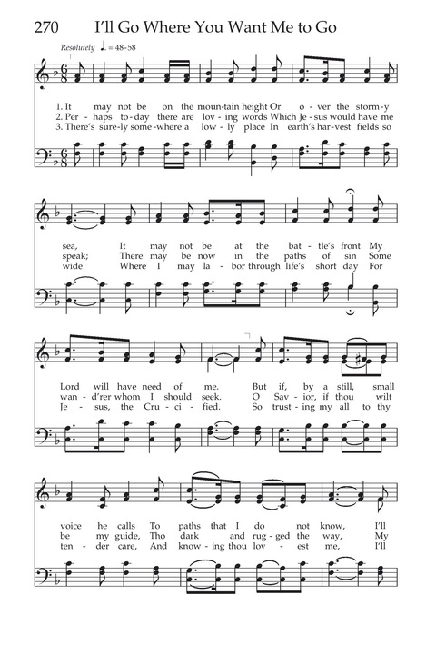 Hymns of the Church of Jesus Christ of Latter-day Saints page 288