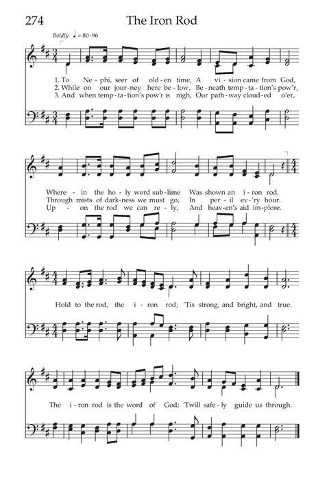 Hymns of the Church of Jesus Christ of Latter-day Saints page 294