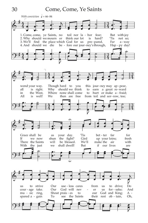 Hymns of the Church of Jesus Christ of Latter-day Saints page 32