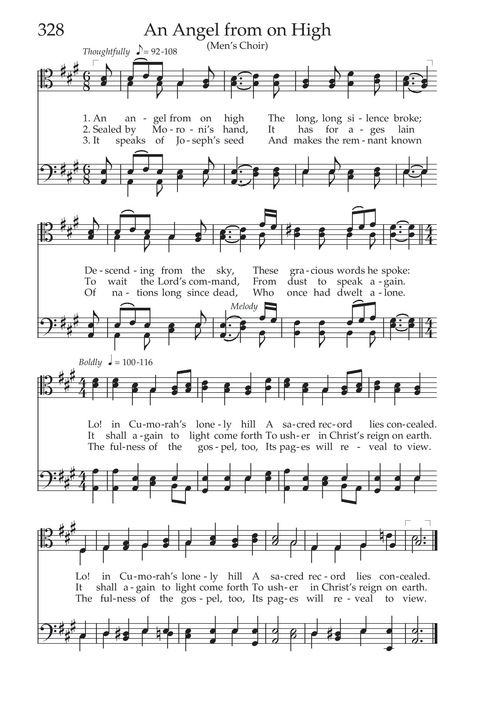 Hymns of the Church of Jesus Christ of Latter-day Saints page 356