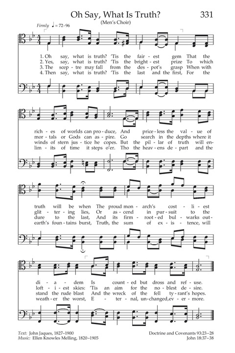 Hymns of the Church of Jesus Christ of Latter-day Saints page 359