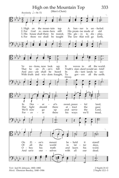 Hymns of the Church of Jesus Christ of Latter-day Saints page 361