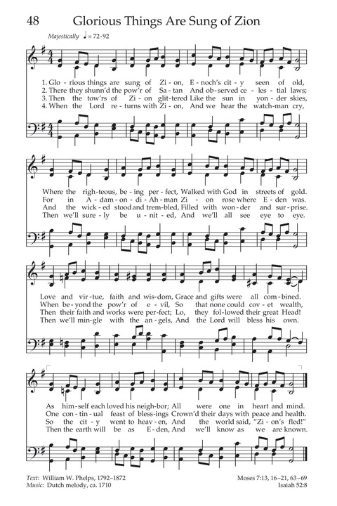 Hymns of the Church of Jesus Christ of Latter-day Saints page 52