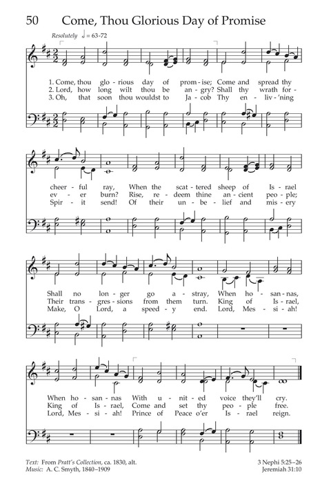 Hymns of the Church of Jesus Christ of Latter-day Saints page 54