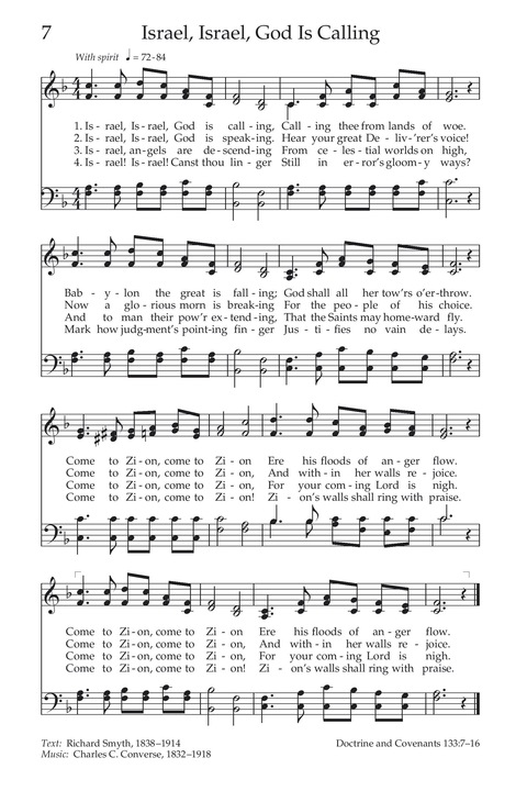Hymns of the Church of Jesus Christ of Latter-day Saints page 8