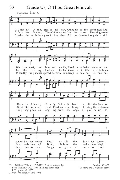 Hymns of the Church of Jesus Christ of Latter-day Saints page 88