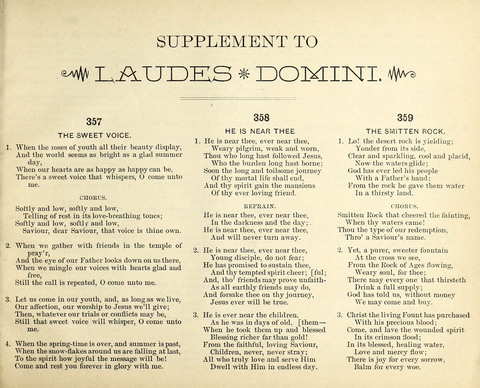 Laudes Domini: a selection of spiritual songs ancient and modern for the Sunday-school page 253
