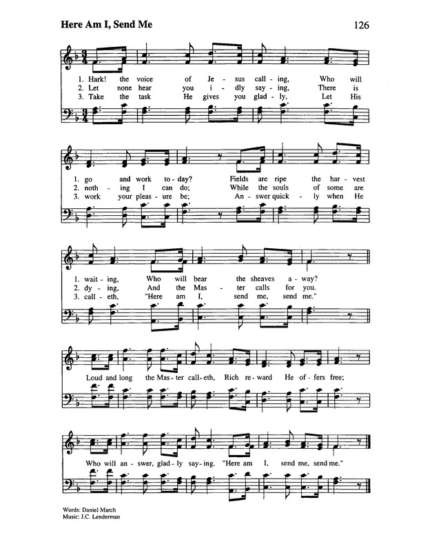 Lift Every Voice and Sing II: an African American hymnal page 154