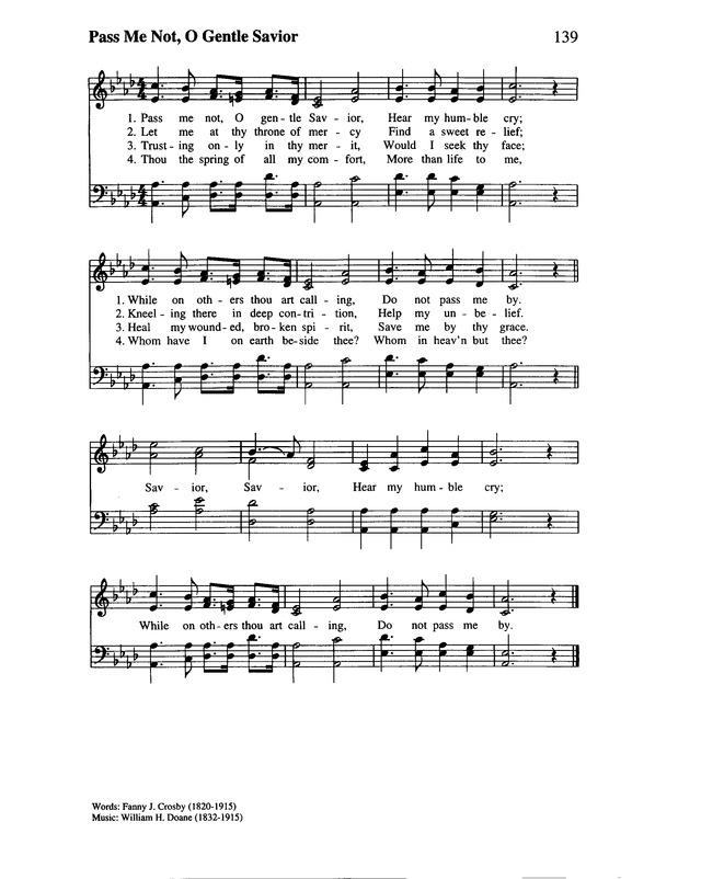 Lift Every Voice and Sing II: an African American hymnal page 168