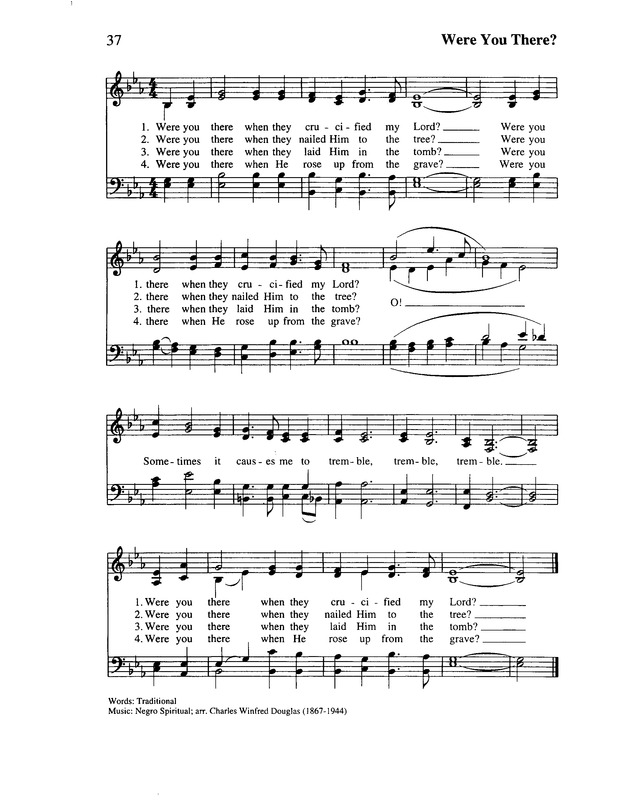 Lift Every Voice and Sing II: an African American hymnal page 49