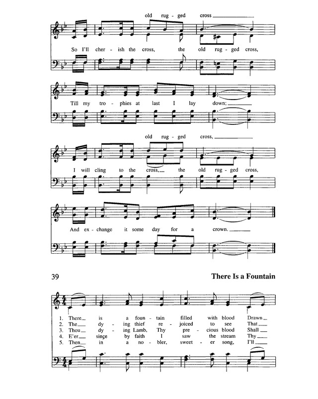 Lift Every Voice and Sing II: an African American hymnal page 51