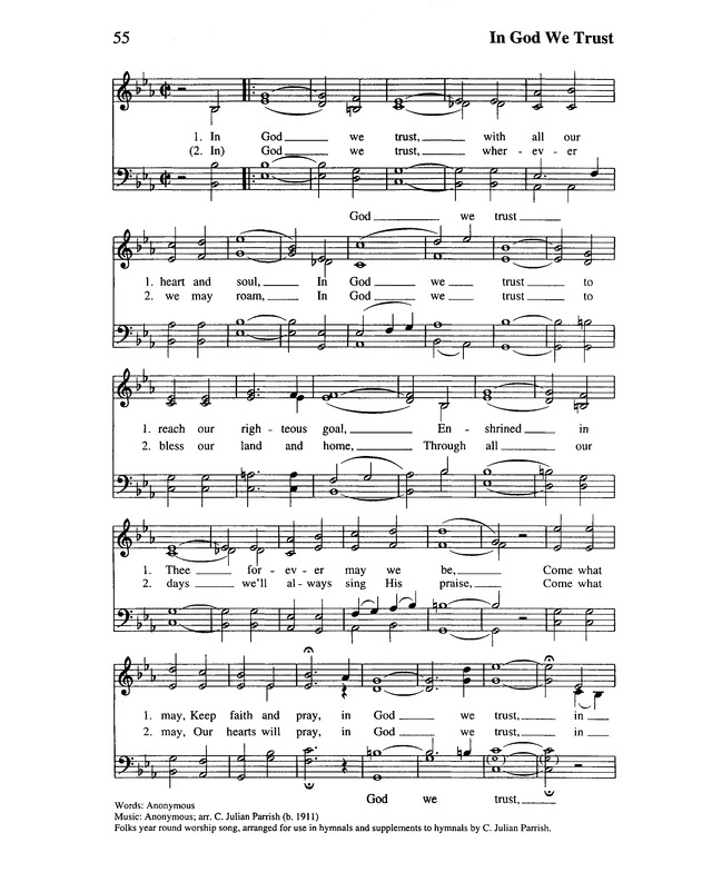 Lift Every Voice and Sing II: an African American hymnal page 71