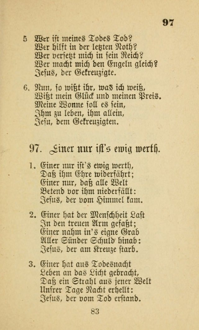 Liederbuch für Sonntagsschulen page 110