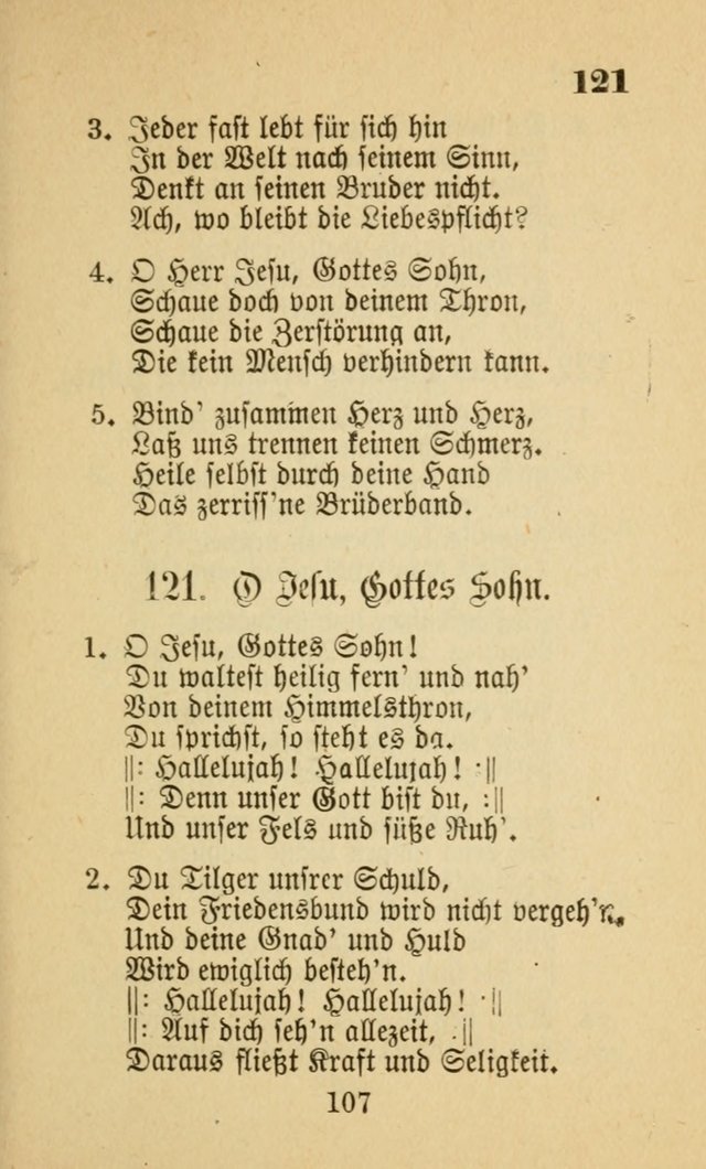 Liederbuch für Sonntagsschulen page 134