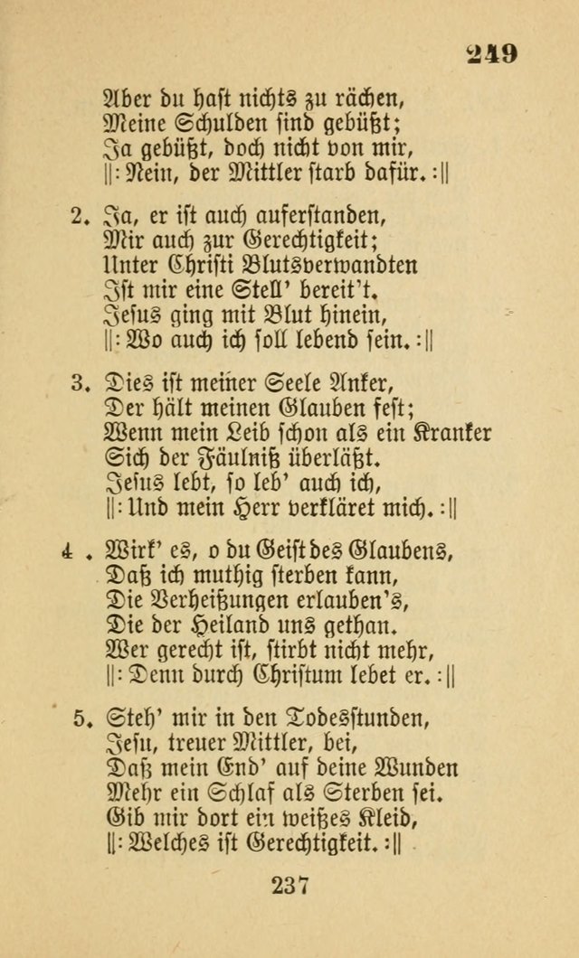 Liederbuch für Sonntagsschulen page 264